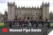 massed pipe band